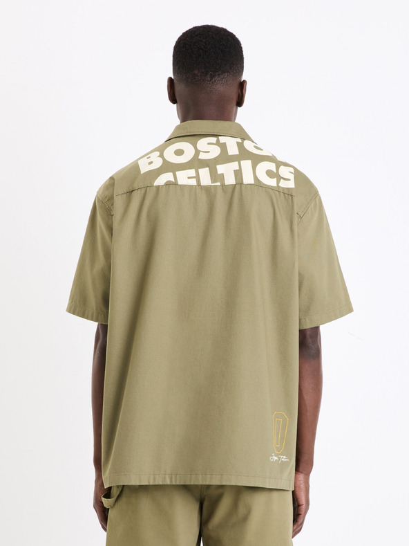 Celio Celio Boston Celtics muška kaki majica