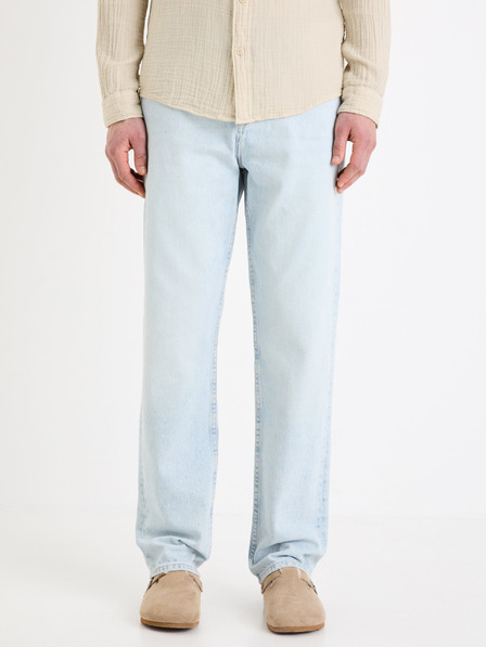 Celio Svijetloplave muške traperice Celio C15 ravne Fodroit 30
