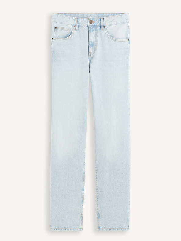 Celio Svijetloplave muške traperice Celio C15 ravne Fodroit 30