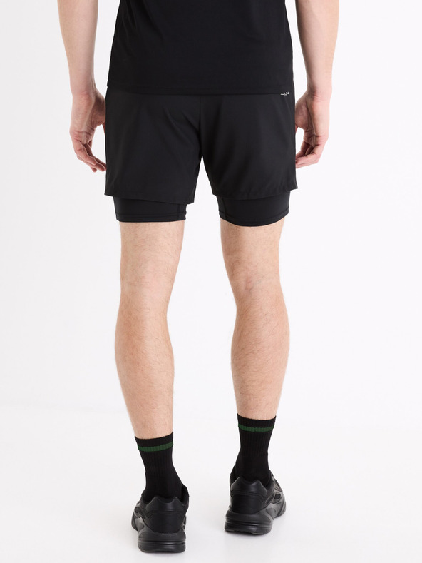 Celio Crne sportske kratke hlače Celio Marvel Hulk