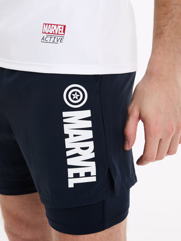Celio Celio Marvel Captain America tamnoplave sportske kratke hlače