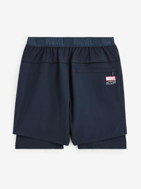 Celio Celio Marvel Captain America tamnoplave sportske kratke hlače
