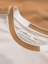 Ombre Clothing Smeđa muška majica kratkih rukava Ombre Clothing