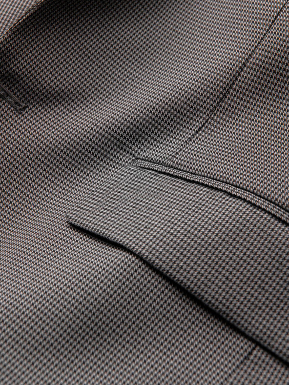 Ombre Clothing Ombre Clothing sivi muški fini karirani sako