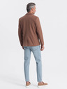 Ombre Clothing Smeđa muška jakna Ombre Clothing