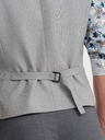 Ombre Clothing Svijetlosivi muški prsluk s kragnom Ombre Clothing