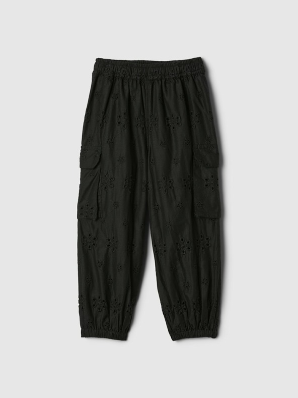 GAP Baby čipkaste cargo hlače GAP