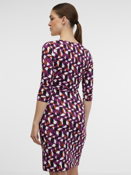 Orsay Ljubičasta ženska haljina s uzorkom ORSAY