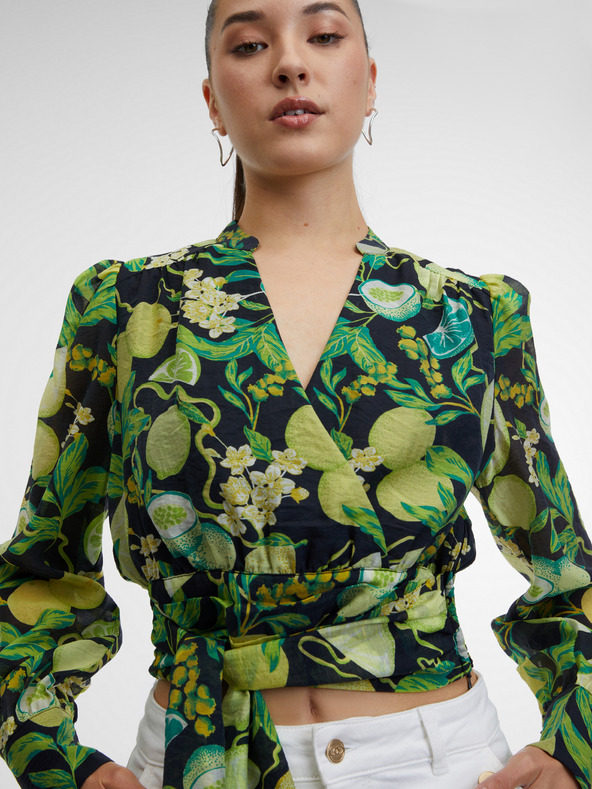 Orsay Crno-žuta ženska bluza s uzorkom ORSAY