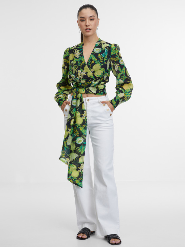 Orsay Crno-žuta ženska bluza s uzorkom ORSAY