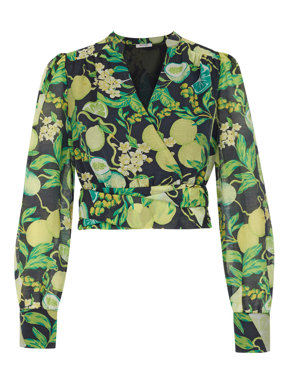 Orsay Crno-žuta ženska bluza s uzorkom ORSAY