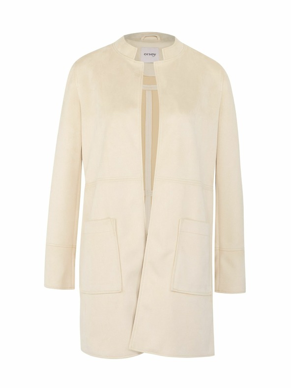 Orsay Bež ženska kožna jakna ORSAY