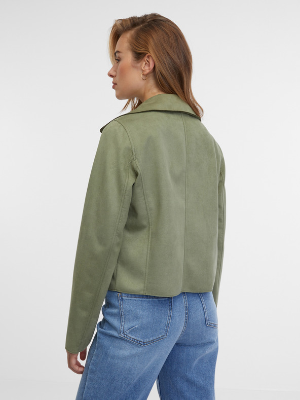 Orsay Kaki ženska ORSAY jakna od brušene kože