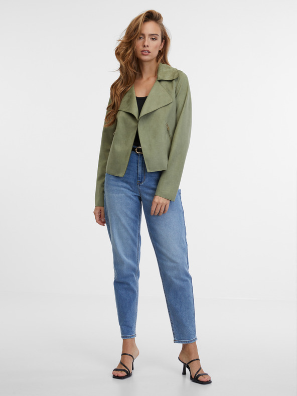 Orsay Kaki ženska ORSAY jakna od brušene kože