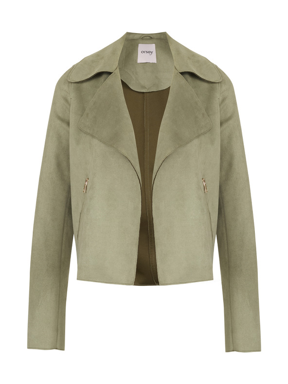 Orsay Kaki ženska ORSAY jakna od brušene kože