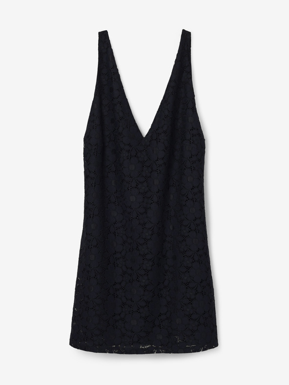 Desigual Desigual Lace crna ženska haljina