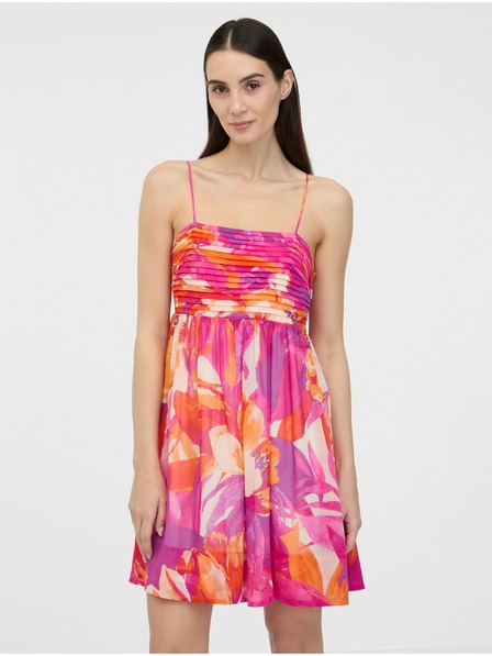 Orsay Tamno roza ženska haljina do koljena ORSAY