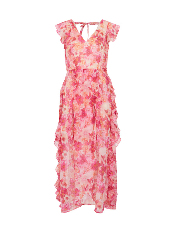 Orsay Ružičasta ženska cvjetna maxi haljina ORSAY