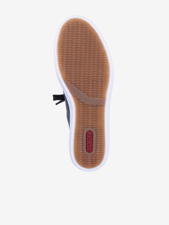 Rieker Rieker crne ženske kožne tenisice