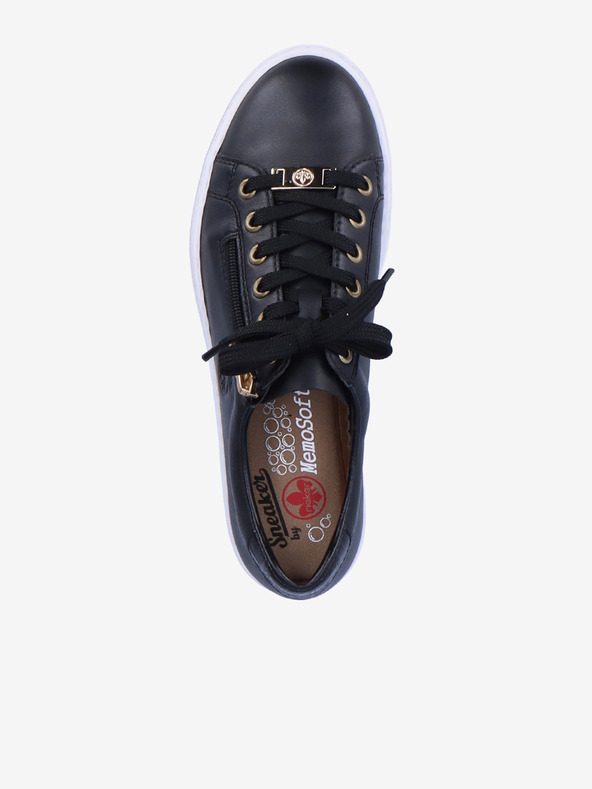 Rieker Rieker crne ženske kožne tenisice