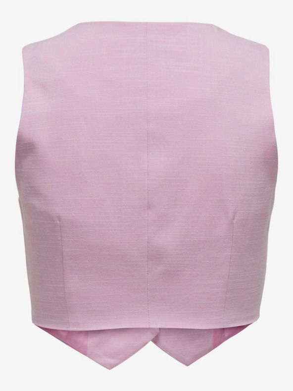 ONLY Svijetlo ljubičasti ženski prsluk ONLY Alba