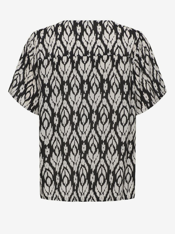 ONLY Crna ženska bluza s uzorkom ONLY Susan