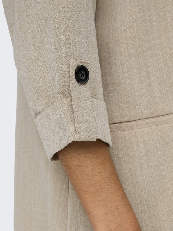 ONLY Bež ženski tigrasti sako SAMO Marsa