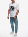 Edoti Muška majica s printom - bijela EDOTI