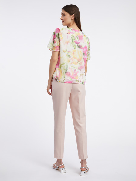 Orsay Ružičasto bijela ženska cvjetna bluza ORSAY