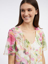 Orsay Ružičasto bijela ženska cvjetna bluza ORSAY