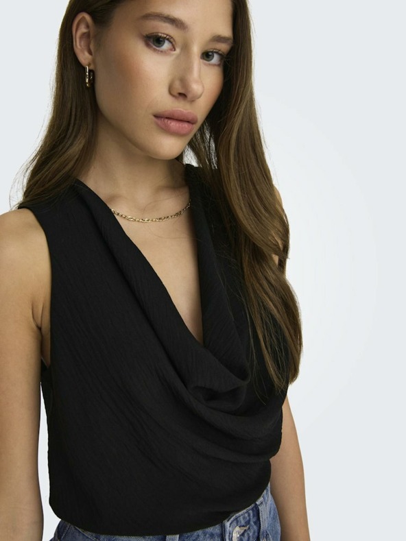 ONLY Crni ženski top SAMO Mette