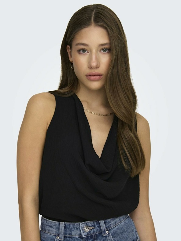 ONLY Crni ženski top SAMO Mette