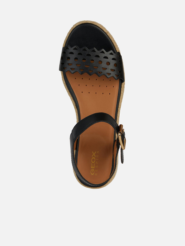 Geox Crne zenske sandale Geox Eolie