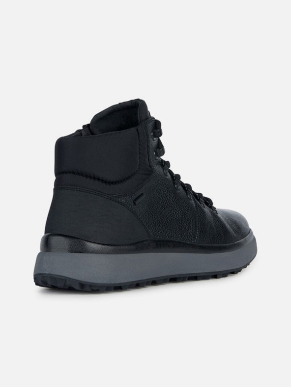 Geox Crne muške gležnjače Geox Granito + Grip B A