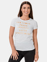 Sam 73 Bijela ženska majica s printom SAM 73 Penny