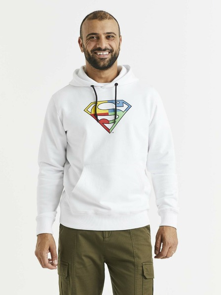 Celio Bijela muška majica s printom Celio Lvemansw