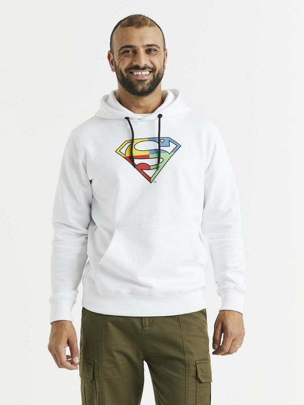 Celio Bijela muška majica s printom Celio Lvemansw