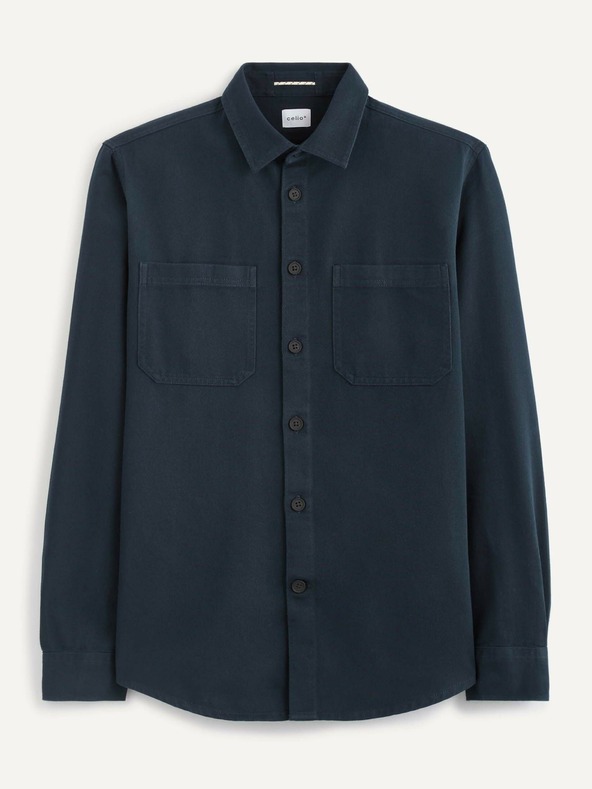 Celio Celio Sawork tamnoplava košulja