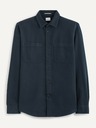 Celio Celio Sawork tamnoplava košulja