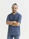 Celio Plava muška polo majica Celio s uzorkom