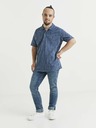 Celio Plava muška polo majica Celio s uzorkom