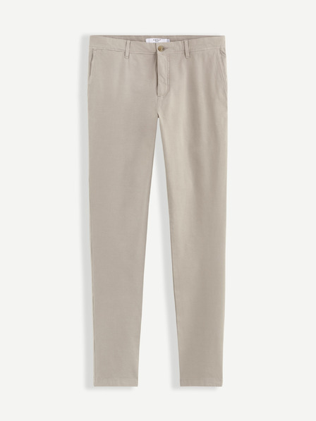 Celio Celio Tocharles krem ​​muške chino hlače