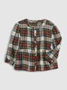 GAP Baby košuljasti top peplum GAP