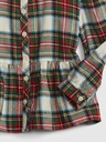 GAP Baby košuljasti top peplum GAP