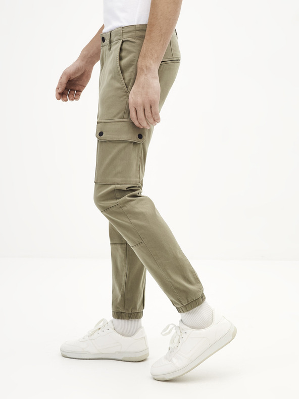 Celio Celio Solyte kaki muške hlače