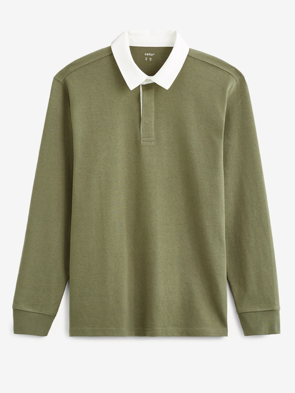 Celio Zelena muška polo majica Celio Vemix