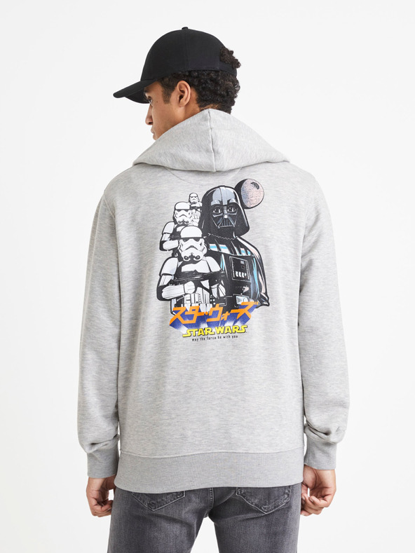 Celio Siva muška majica Celio Star Wars