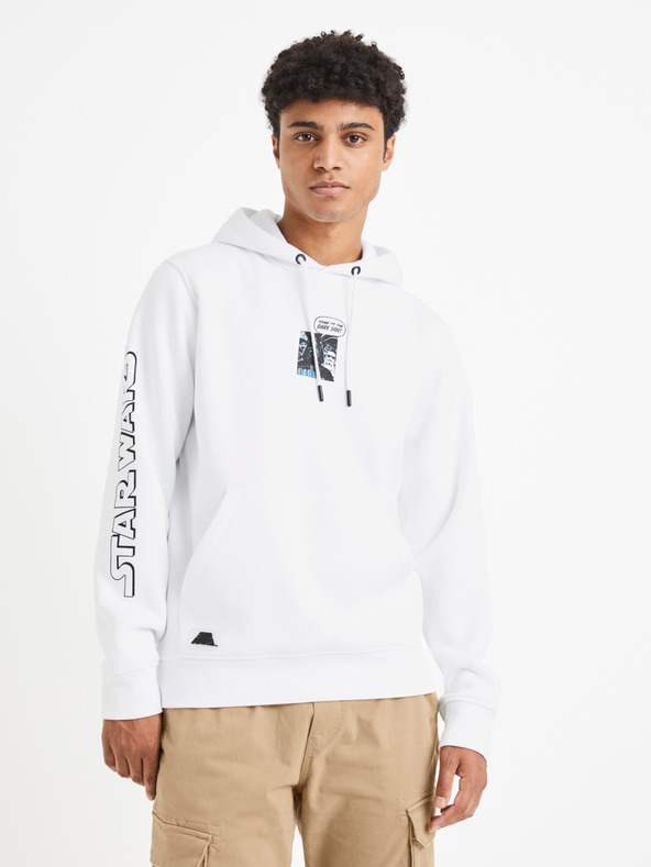Celio Celio Star Wars bijeli muški sweatshirt