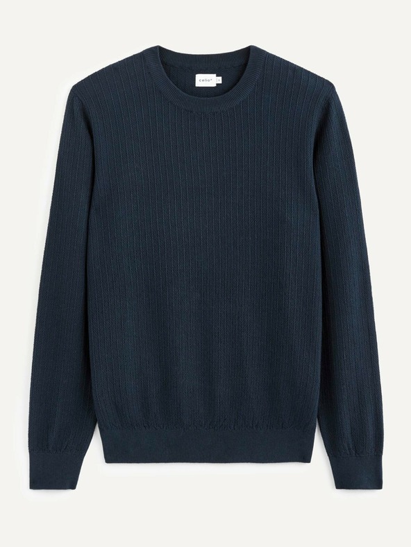 Celio Celio Teverti tamnoplavi muški pulover