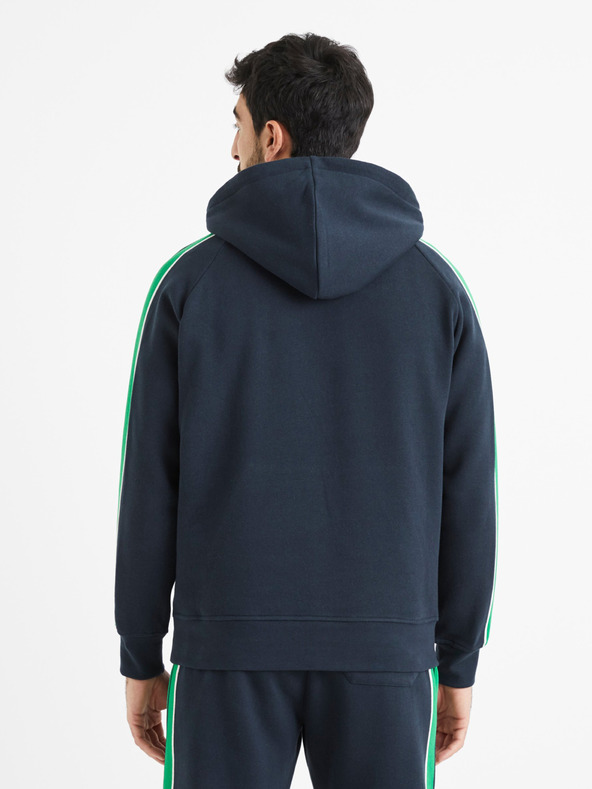 Celio Celio Vebandit tamnoplava muška majica s kapuljačom